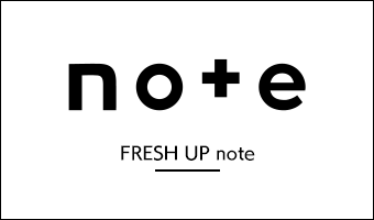 FRESH UPのnote